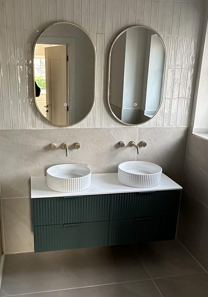 A new fitted bathroom