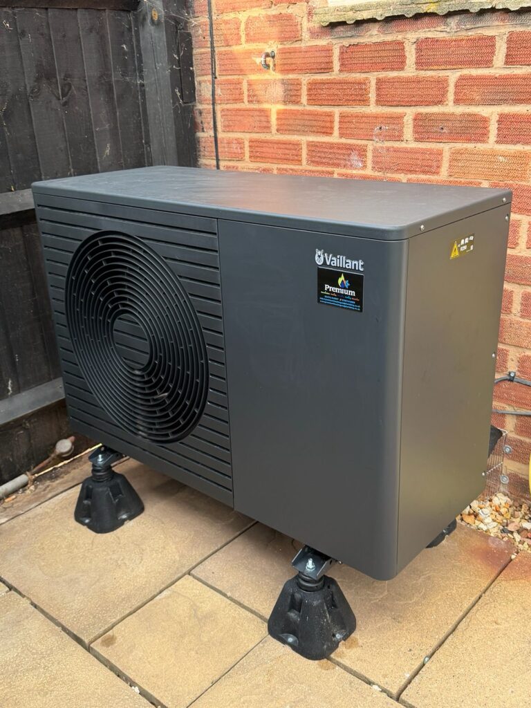 Heat Pump Installed by Premium Heating Plumbing & Cooling